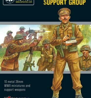 Bolt Action: British Army support group