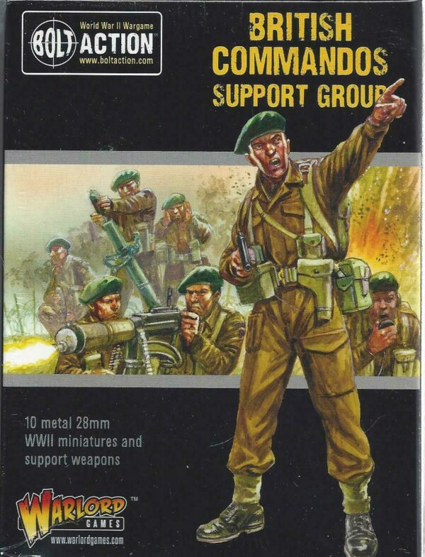 Bolt Action: British Commandos support group