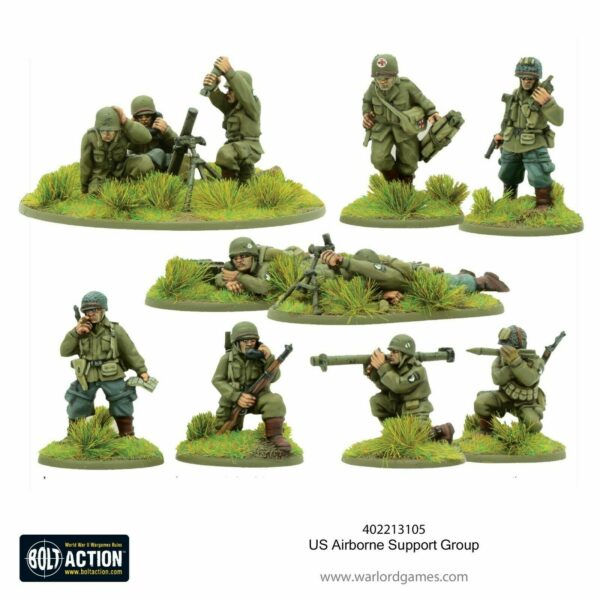 Bolt Action: US Airborne support group (1944-45)