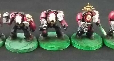 Space Marines: Terminators x5 (Painted)
