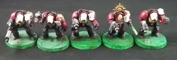 Space Marines: Terminators x5 (Painted)
