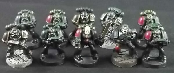 Space Marines: Dark Angels Tactical Squad (Painted)