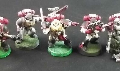 Space Marines: Tactical Marines x5 (Painted)