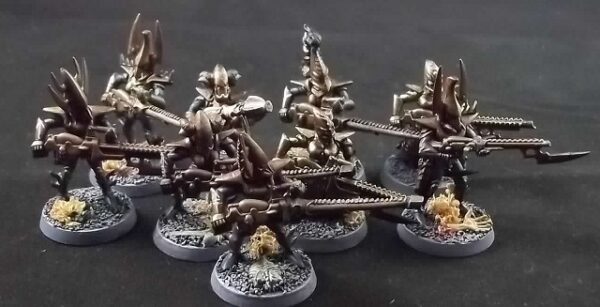 Dark Eldar: Warriors x10 (Painted)