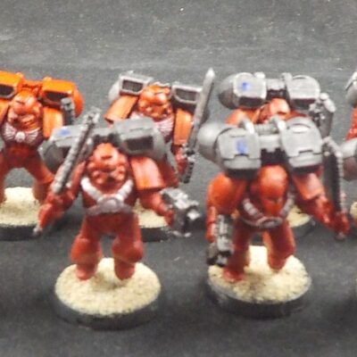 Space Marines: Assault Marines x9 (Painted)