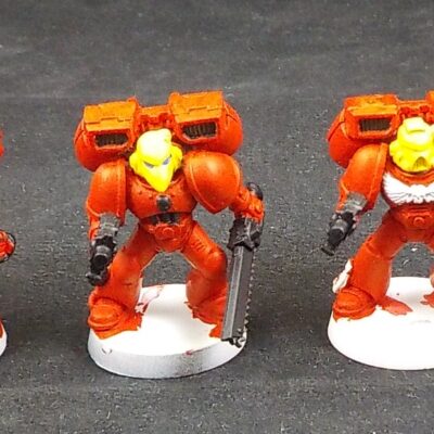 Space Marines: Assault Marines x5 (Painted)