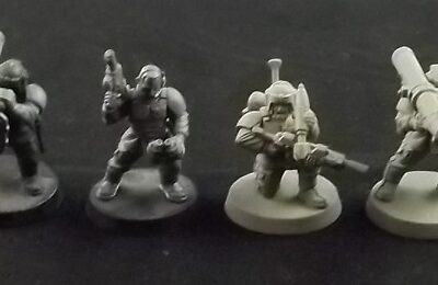 Astra Militarum: Cadian Missle Launcher Team x2 (Loose)