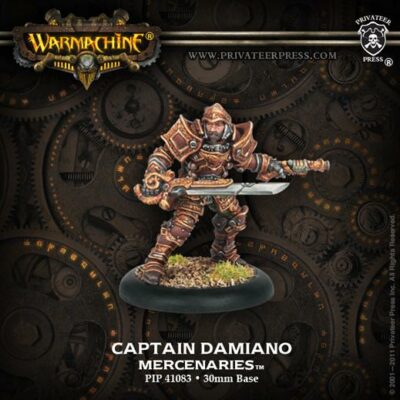 Mercenary: Warcaster Captain Damiano Blister Packet