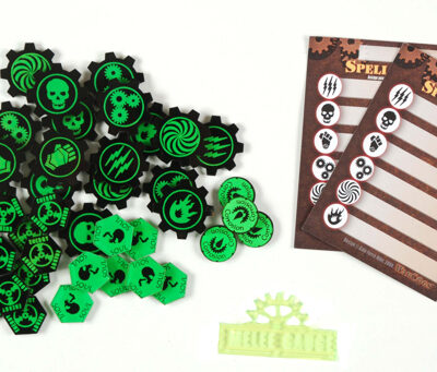 GF9: Warcogs Token Set - Necrotic Green