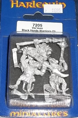 Harlequin: Ver Men Black Horde Warriors