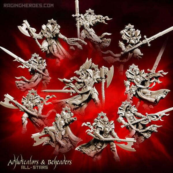 Raging Heroes: Adjudicators and Beheaders - All-Stars