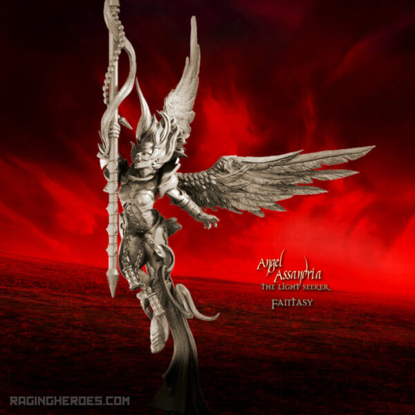 Raging Heroes: Angel Assandria the Light Seeker (Fantasy)