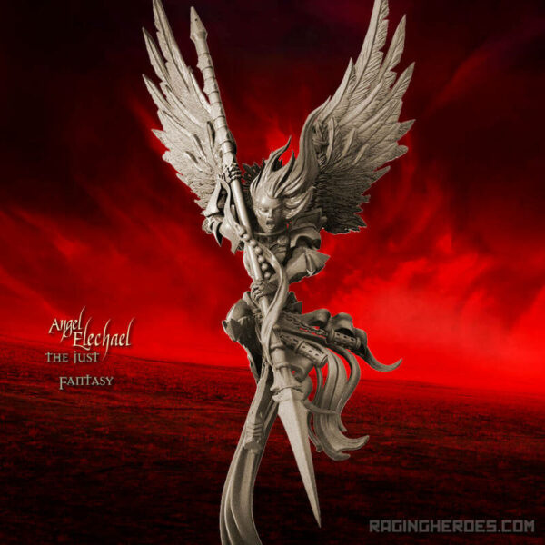 Raging Heroes: Angel Elechael the Just (Fantasy)