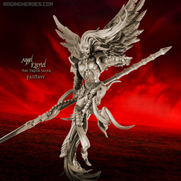 Raging Heroes: Angel Ezeriel the Truth Sayer (Fantasy)