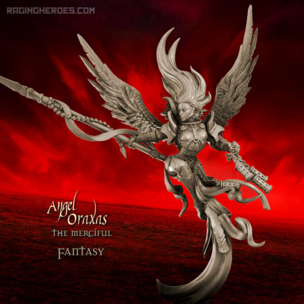 Raging Heroes: Angel Oraxas the Merciful (Fantasy)