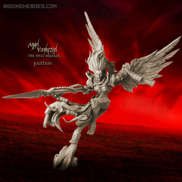 Raging Heroes: Angel Vankeziel the Spell Breaker (Fantasy)