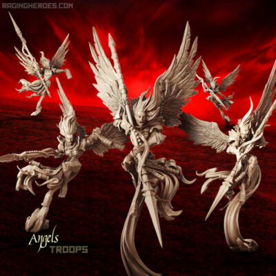Raging Heroes: Angels All-Stars - TROOPS (SotO - F)