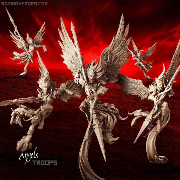Raging Heroes: Angels All-Stars - TROOPS (SotO - F)