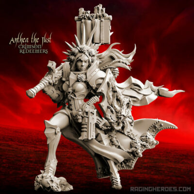 Raging Heroes: Crimson Redeemers Anthea the Just