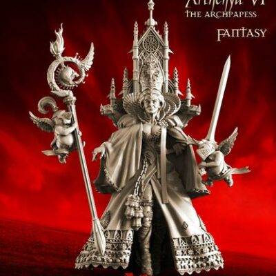 Raging Heroes: Arthenya VI, The Archpapess (Sisters - Fantasy)