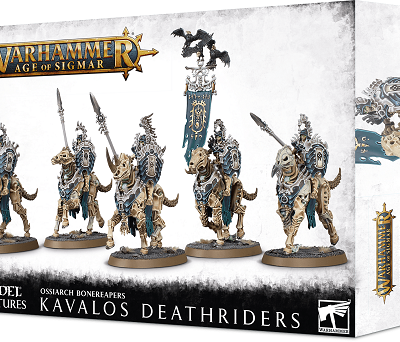 Ossiarch Bonereapers: Kavalos Deathriders