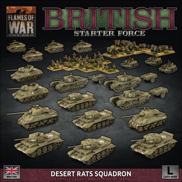 Britain: Desert Rats Squadron Starter Force