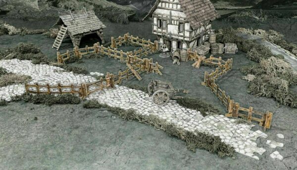 Battlesystems Fantasy Wooden Fencing