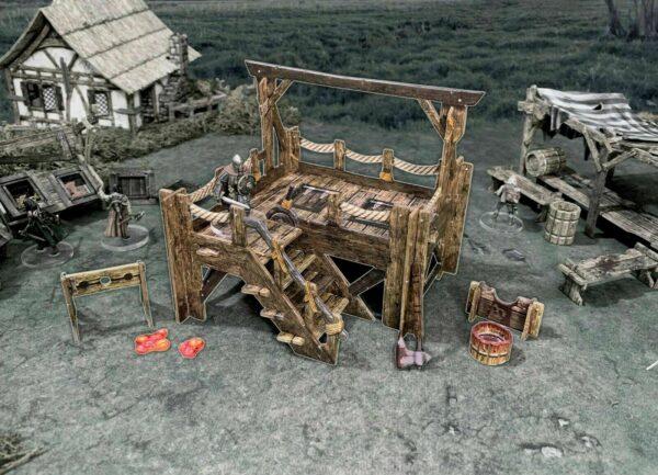 Battlesystems Gallows & Stocks