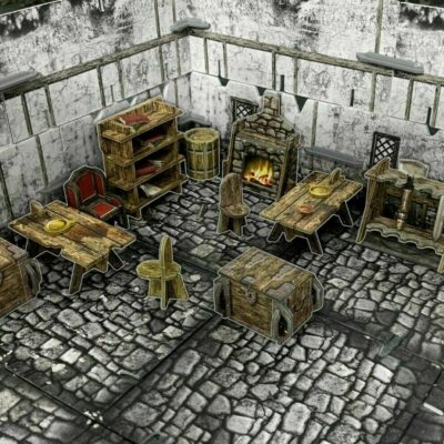 Battlesystems Fantasy Village Furniture