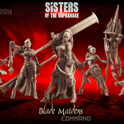 Raging Heroes: Blade Maidens - Command Group