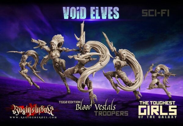 Raging Heroes: Blood Vestals - Troopers (SF)