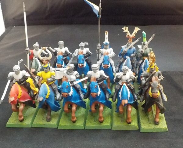 Bretonnian: Knights of the Realm x12 (painted)
