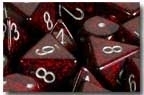 Dice: 12 - 16mm Silver Volcano
