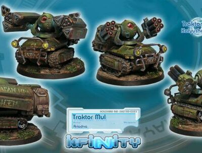 Ariadna: Traktor Muls. Regiment of Artillery and