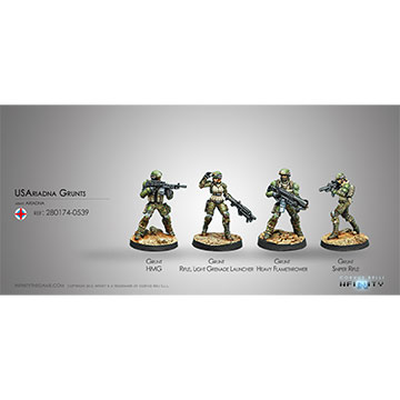 Ariadna: USAriadna Grunts