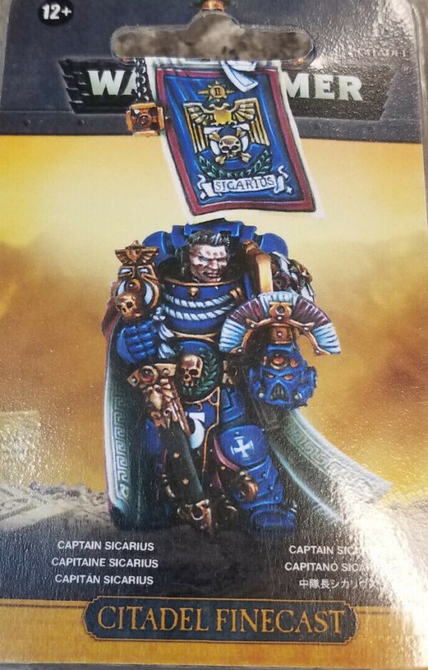 Space Marines: Ultramarines Captain Sicarius