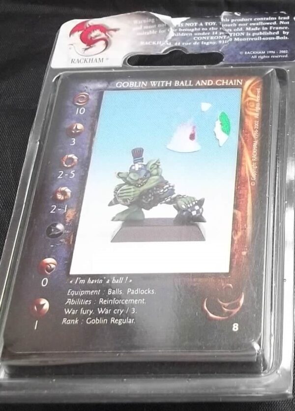 Conf: Goblin with Ball and Chain Blister Pack