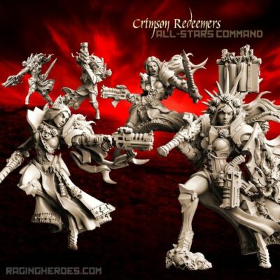 Raging Heroes: Crimson Redeemers Command Boxed Set