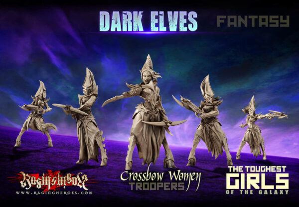 Raging Heroes: Crossbowwomen - Troops (F)