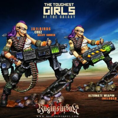 Raging Heroes: Cruz, Heavy Gunner (JB)