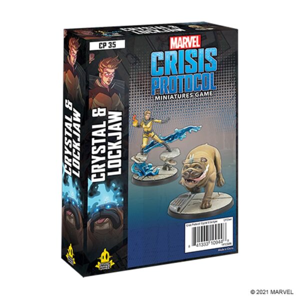 Marvel: Crisis Protocol Crystal and Lockjaw