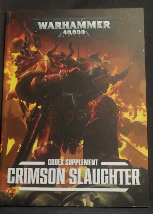 Chaos Space Marines: Crimson Slaughter Codex