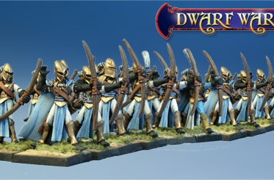 Dwarf Wars Miniatures: Good Elf Bow Regiment (10)