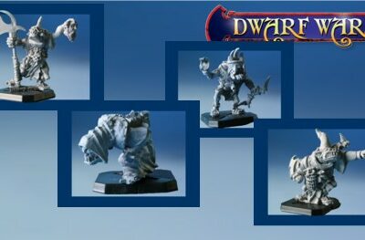 Dwarf Wars Miniatures: Orc Characters (5)