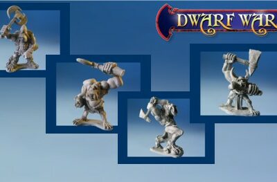 Dwarf Wars Miniatures: Ax Trolls (4)
