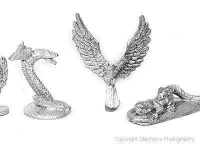 Dwarf Wars Miniatures: Good Familiars (5)