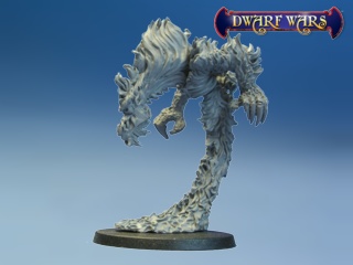 Dwarf Wars Miniatures: Fire Elemental (1)