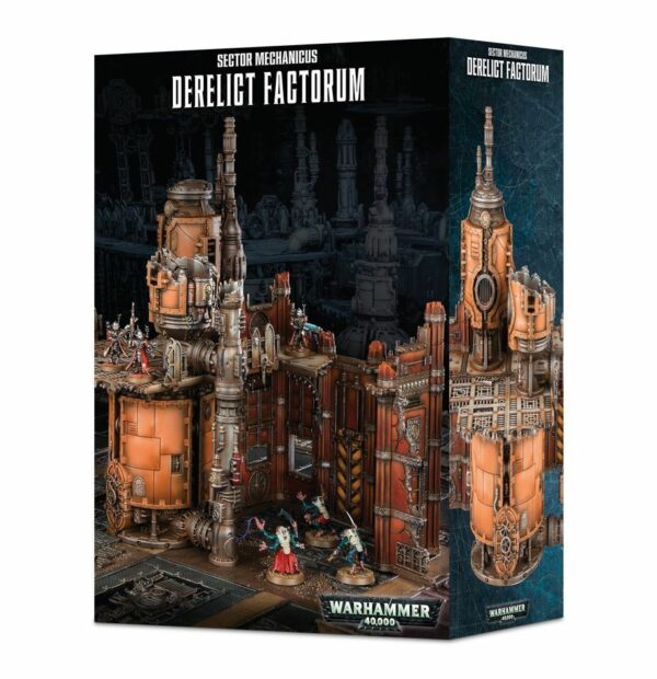 40K Terrain: Sector Mechanicus Derelict Factorum