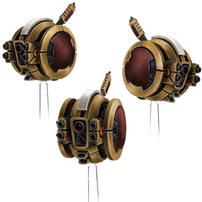 WE: Greater Good Tau Gun Drones