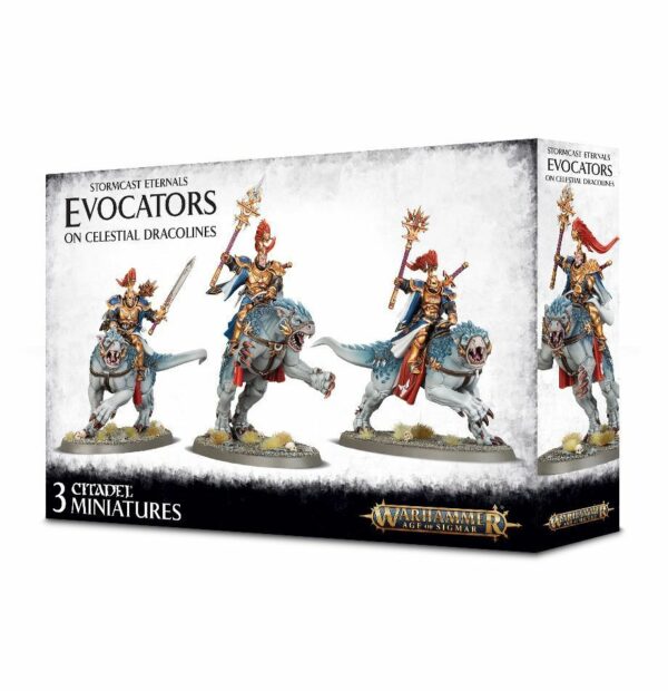 Stormcast: Evocators on Celestial Dracolines